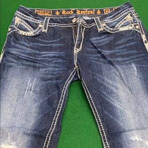 Women’s Rock Revival Jean Capris